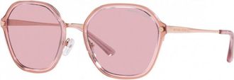 Michael Kors Womens MK1114-11089L MK1114 56 11089L Seoul Sunglasses - Rose Gold - One Size