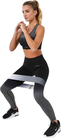 Usa Pro Naadloze sportbeha met ombre-effect voor dames (Zwart/Grijs)