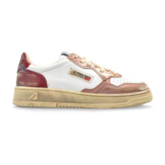 Autry Medalist - Dames - Sneakers - Wit - 38 EU - Leer - Schoenen