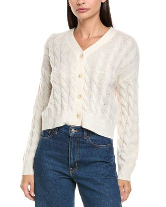 Naadam Wool & Cashmere-Blend Cardigan