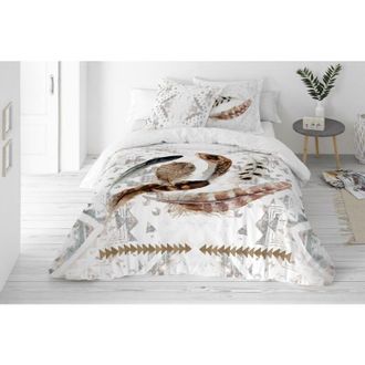 OEM Ropa De Cama De Raso De Algod&oacute;n Flores Polacas Prestige16 220x200 +2x70x80 Matex