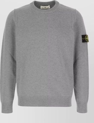 Stone Island wool crewneck jumper