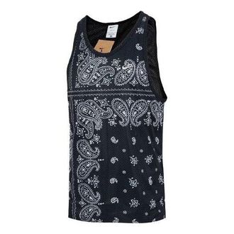 Nike Dri-fit Casual Breathable cashew Sleeveless Vest Black DH7372-010