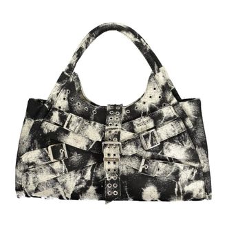 Desigual Handbags, female, Black, Size: ONE SIZE Uranio Heritown 2.0 Bag