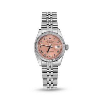Rolex Pre-owned Rolex Datejust Automatic Chronometer Pink Dial Ladies Watch 179174 PRJ