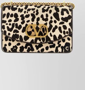 Valentino Garavani vain calfskin leather shoulder bag