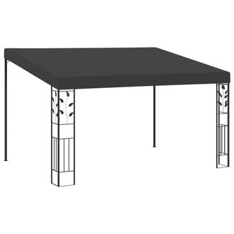 vidaXL Vidaxl - Cenador Con Montaje En La Pared Antracita 4x3x2,5 M