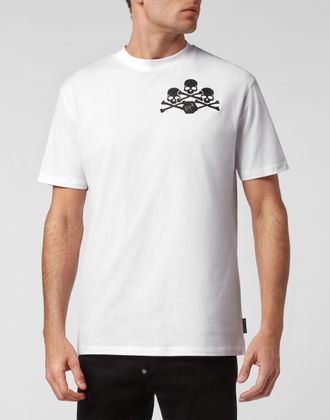 Philipp Plein T-Shirt Ronde Hals Skull