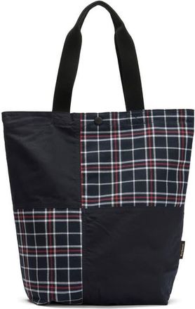 Barbour Transport Patchwork Tote in Navy at Nordstrom