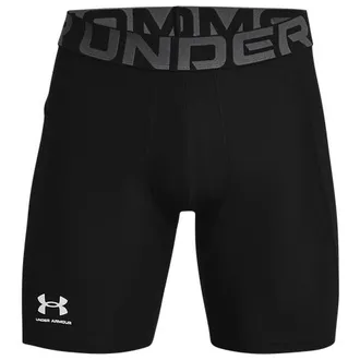 Under Armour Mens HG Armour 2.0 6 Compression Shorts - Black/White Size 3XL