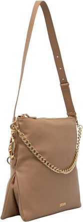 Liu Jo ECS S Hobo - Dames - Schoudertassen - Bruin - ONE Size - Leer - Tassen