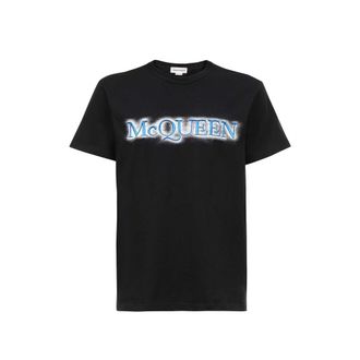 Alexander McQueen Camiseta de logotipo de Alexander McQueen