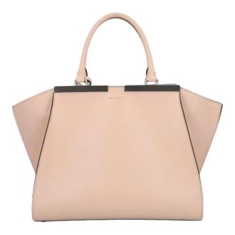 Fendi Pre-owned 3Jours Handtas - Dames - Vintage Handtas - Roze - ONE Size - Leer - Vintage