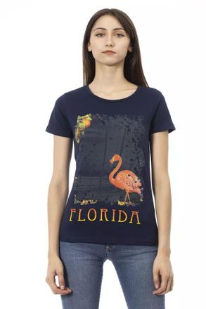 Trussardi Florida Grafische T-Shirt Flamingo Print