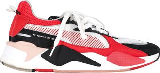 Puma RS X Home sneakers in rood en wit leer