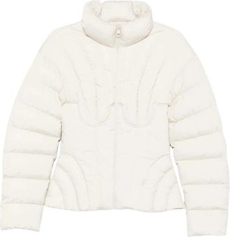 Elisabetta Franchi Pi 95D66E2 193 Jas - Dames - Winterjassen - Wit - S - Jassen