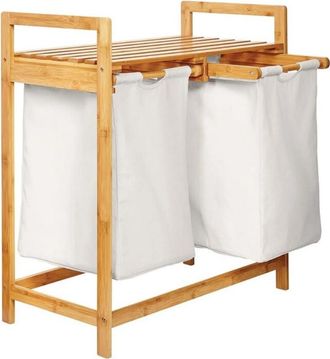 OEM Cesta De Ropa Doble De Bamb&uacute;