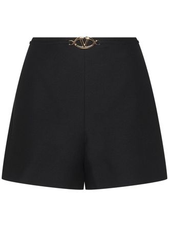 Valentino Garavani Shorts con logo - Nero