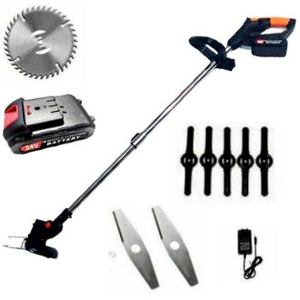 Trade Shop Trade Shop - Bater&iacute;a El&eacute;ctrica 2 Bater&iacute;a De Litio Cortador De Cortac&eacute;sped De 24v De 24 V 8421