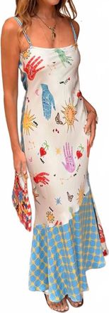 Never Fully Dressed Celestial Patti Dress In Multi
