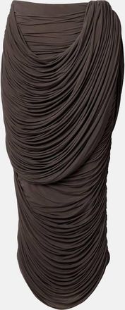 Magda Butrym Gonna midi in jersey