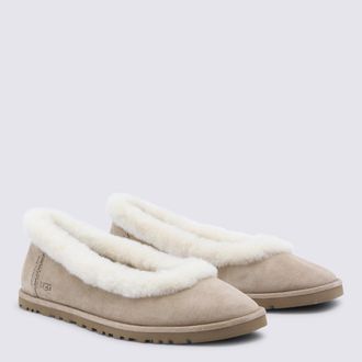 UGG Womens Flat Shoes Sand _cover Tex-Le Sole El Tex/le