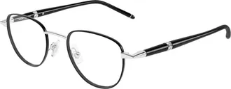 Montblanc Montblanc, Accessoires, unisex, Grijs, ONE Size, MB0486o Rond Optisch Montuur