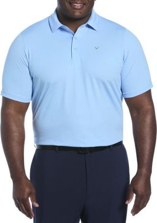 Callaway Big & Tall Classic Jacquard Golf Polo Shirt in Open Air at Nordstrom, Size 4X Big