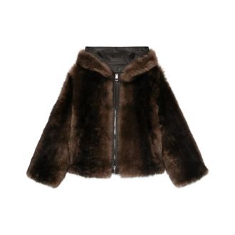 Suprema Dames, Jassen, Bruin, Maat: XS Leer
