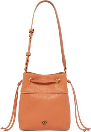 Pinko Borsa a secchiello con logo - Arancione