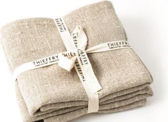 Be Home Thieffry Belgian Linen Dishtowels - Set of 2 in Raw Natural at Nordstrom