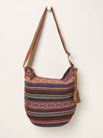 Fat Face FatFace Evalie Multi Woven Crossbody Bag