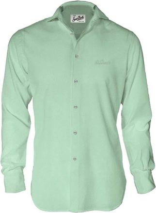 MC2 Saint Barth Jassen - Heren - Casual Overhemden - Groen - S - Overhemden