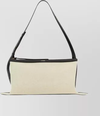 Jil Sander empire medium canvas shoulder bag