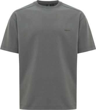 Genti T-shirt SS - Heren - T-shirts - Grijs - L - Tops