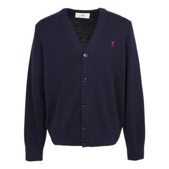 Ami Army Cardigan Navy HKC361-001-414