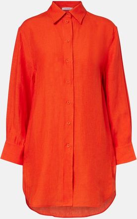 Eres Mignonnette oversized linen shirt