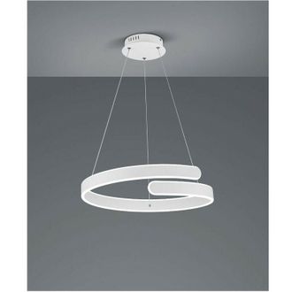 Reality Suspensi&oacute;n Dise&ntilde;o Espiral Led Dimmer 4000k Parma White Trio Iluminaci&oacute;n