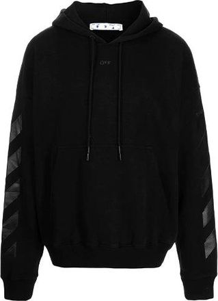 Off-white Mens Off-White Arrow Pattern Plain Weave Knit Black OMBB085F21FLE0101010