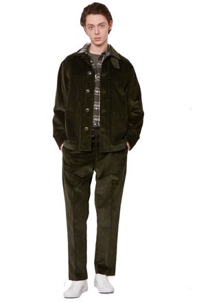Officine G&eacute;n&eacute;rale Corduroy Work Jacket Mod. Ulysse