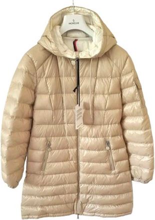 Moncler Beige Amintore Padded Coat Size S