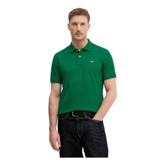 GANT Heren, Tops, Groen, Maat: S Katoen