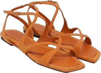 Jimmy Choo London Womens Suede Ayla Sandal (Authentic Pre-Loved)