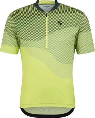 Ziener Radtrikot ZIENER NEMIC-Z, Herren, Gr. 48, bitter lemon, Obermaterial: 100% Polyester; Obermaterial 2: 90% Polyester, 10% Elasthan, Trikots Radtrikot