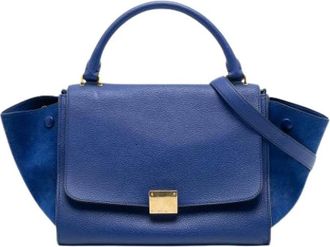 Celine Pre-owned Handbags, female, Blue, Size: ONE SIZE Pre-owned Vintage Handbag