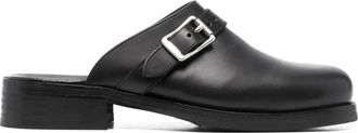 Our Legacy Camion Mule - Heren - Slip ons - Zwart - 41 EU - Leer - Schoenen