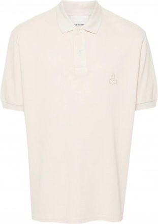 Isabel Marant Isabel Marant, Polo Shirts, male, White, Size: L Stylish Polo Shirt