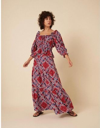 Nobody's Child Womens Teri Skirt - Multi - Size: 14/30in