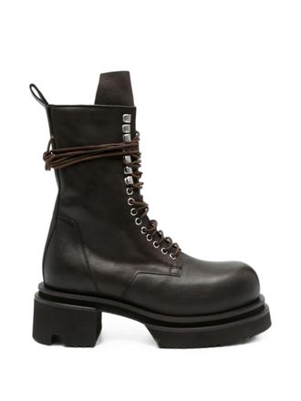 Rick Owens Boots Lace Up Bogun