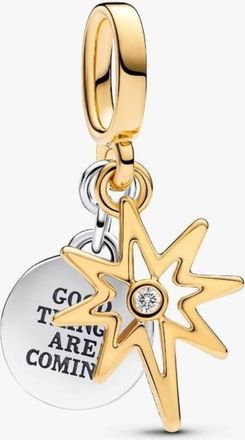Pandora Engravable North Star Lab-Grown Diamond Dangle Charm